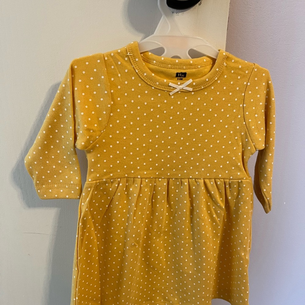 Two hb 3-6 month fall dresses